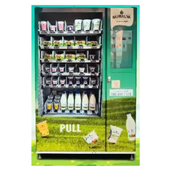 First dairy to launch dairy product vending machines